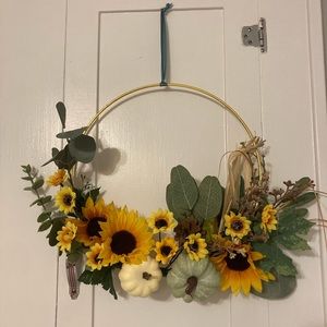 New Fall Wreath- Handmade by my Etsy Shop